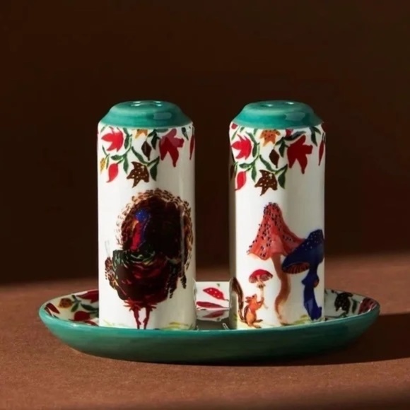 Anthropologie Other - NWOT Anthropologie Inslee Fariss Thanksgiving Salt and Pepper Shakers
